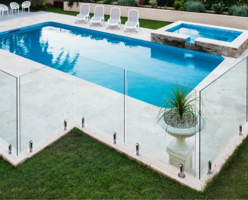 pool and spa
